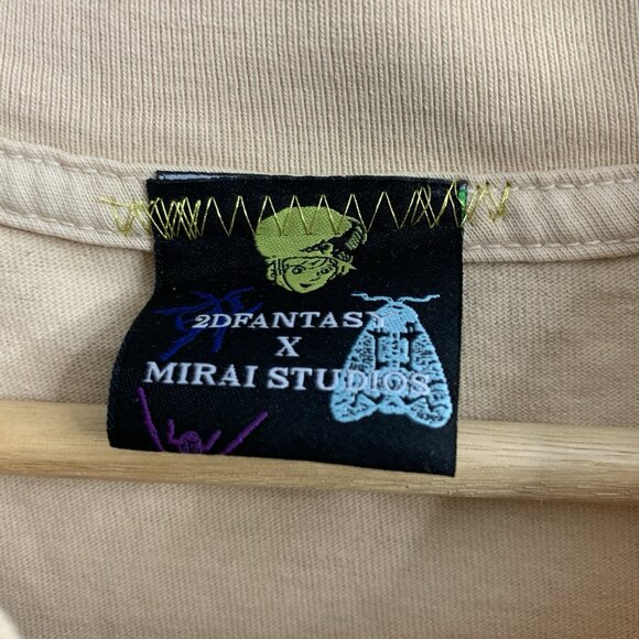 2D Fantasy x Mirai Studios Shirt Men XL Nausicaä of the Valley of the Wind Anime - Picture 6 of 9